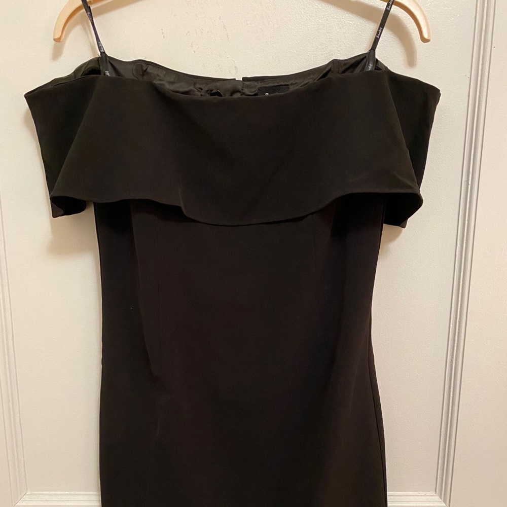 Bardot black off the shoulder dress